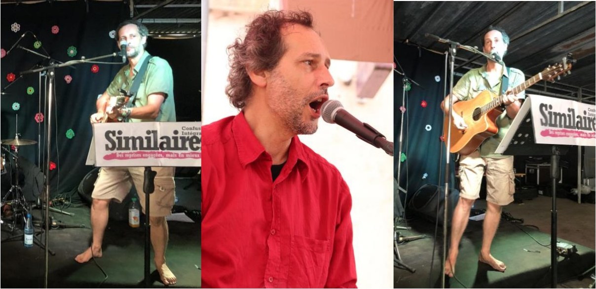 Etienne de Solit’Airs sur scène